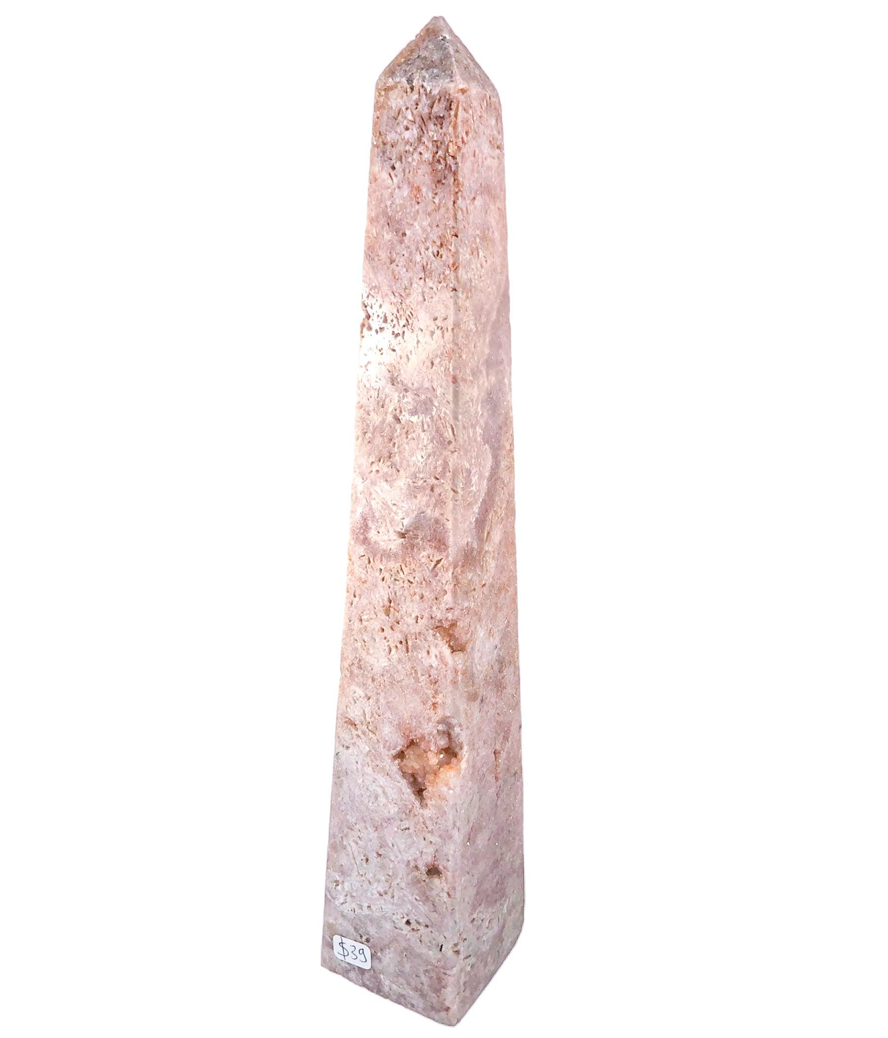 PINK AMETHYST OBELISKS - Nativa Gems Brazil