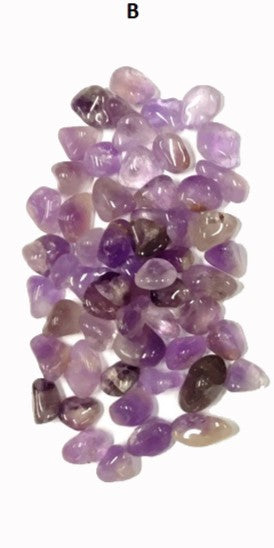 AMETHYST  TUMBLED STONE - Style Q1