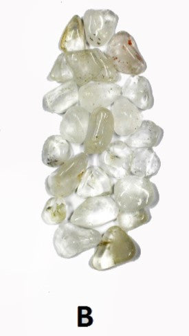 CLEAR QUARTZ  TUMBLED STONES- STYLE Q2