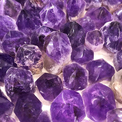 Amethyst Semi-Polished Points