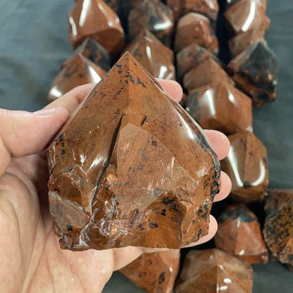 Mahogany Obsidian Points