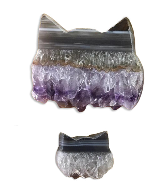 Amethyst Slice Shapes from Brazil - Nativa Gems