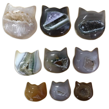 Agate Tumbled Polished Shapes from Brazil - Nativa Gems