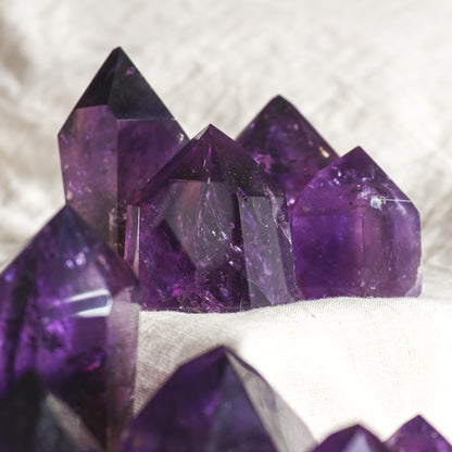 Amethyst Polished Points