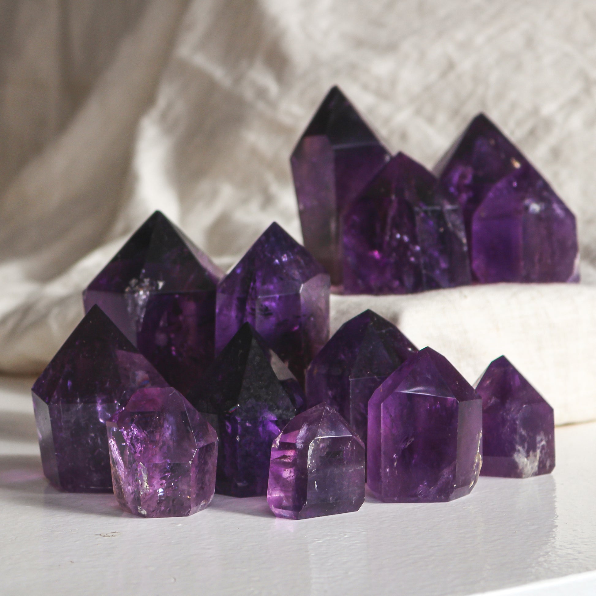 Amethyst Polished Points