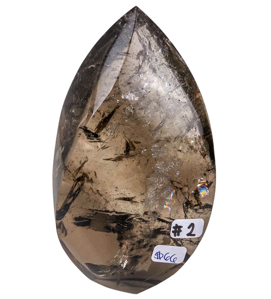 SMOKY QUARTZ FLAMES - Nativa Gems Brazil