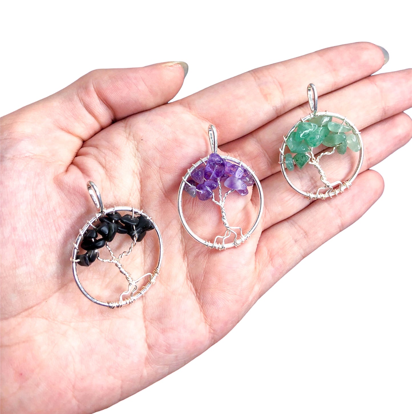 Tree of Life Pendants - Nativa Gems Brazil