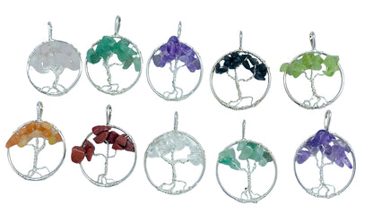 Tree of Life Pendants - Nativa Gems Brazil