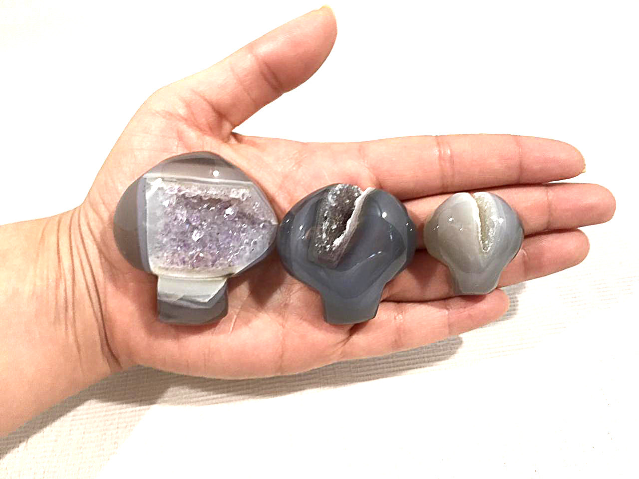 Agate Tumbled Polished Shapes from Brazil - Nativa Gems